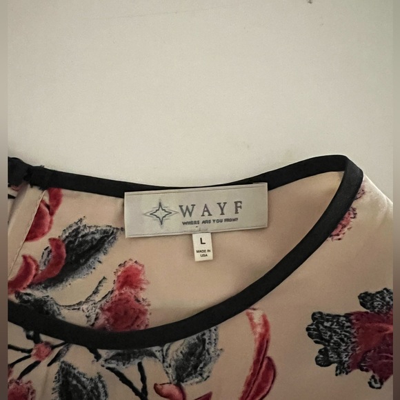 WAYF floral tank top - Picture 6 of 6